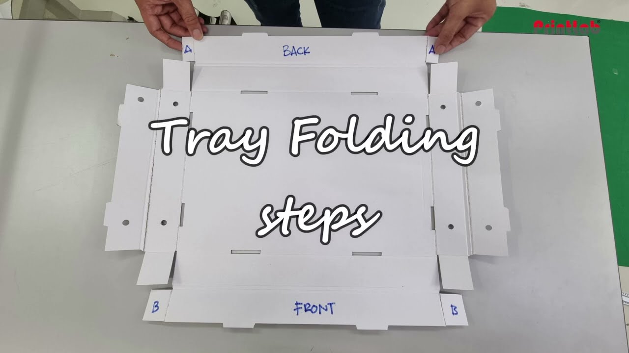How to install Cardboard Display Stand - step by step installation proces