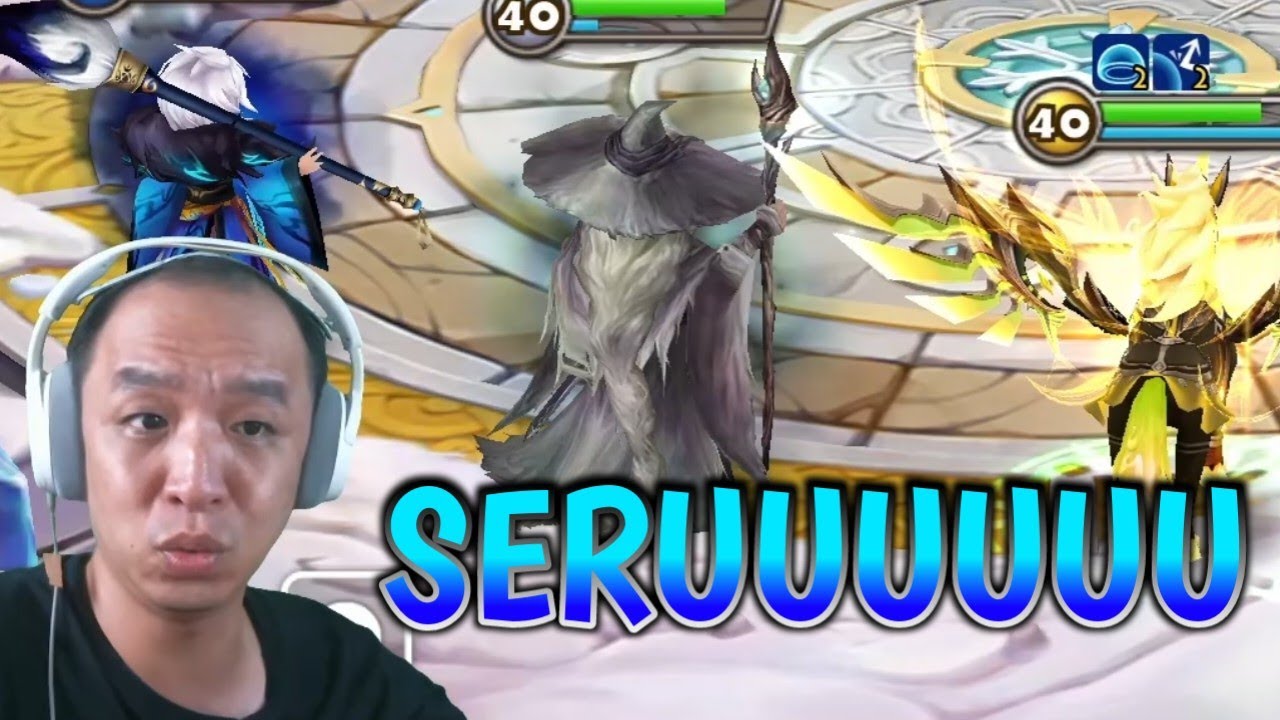 SERU Nih Main Gandalf Light Dan Drakan Wind Summoners War Indonesia