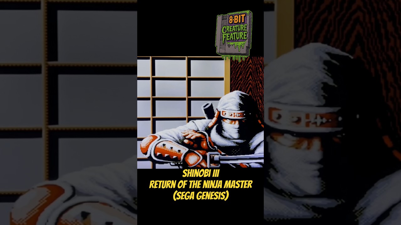 Shinobi 3: Return of the Ninja Master на SEGA Genesis #shinobi #segagenesis #retrogaming