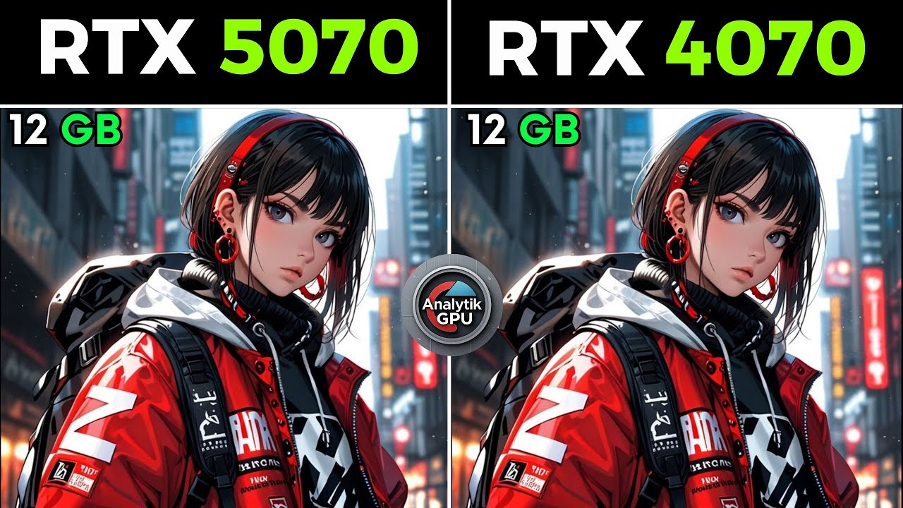 RTX 5070 VS RTX 4070 TEST IN 12 GAMES - 1080P - 2K - 4K