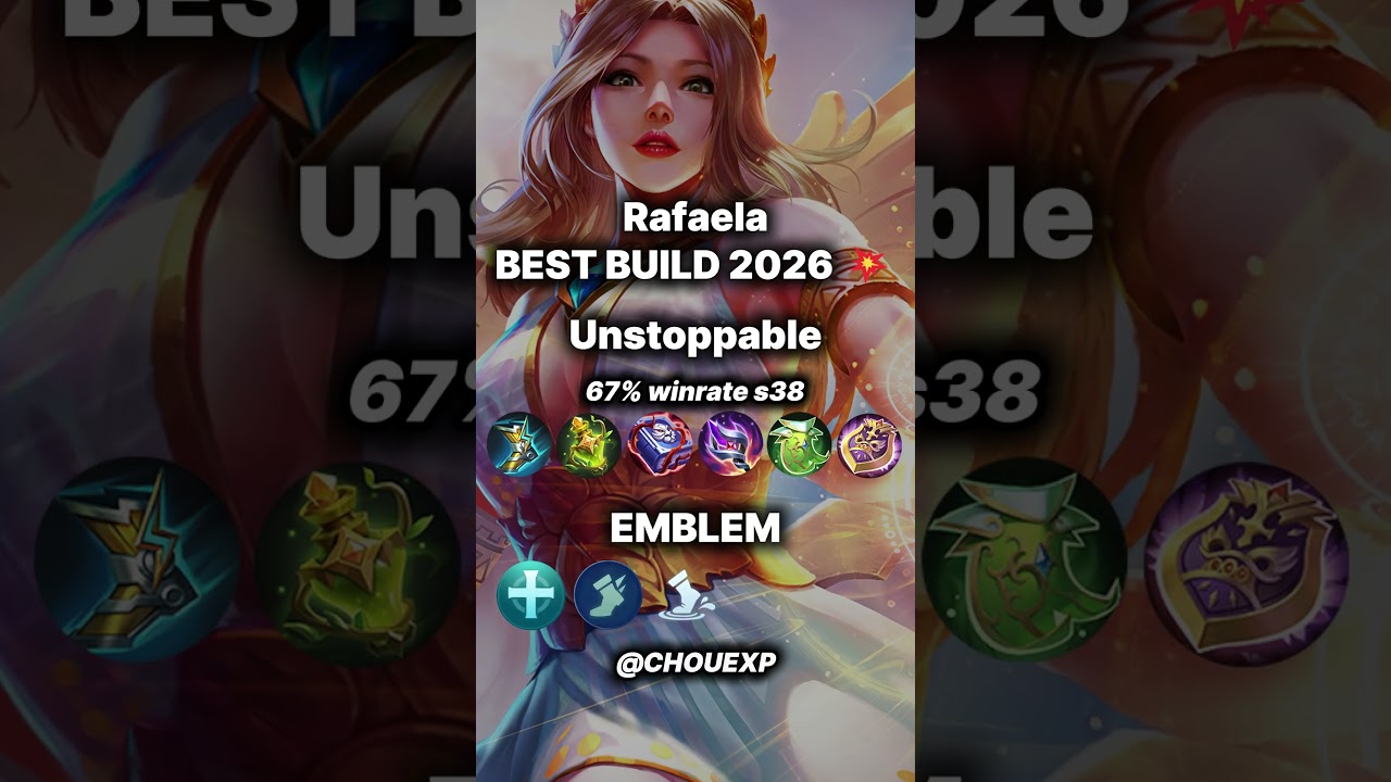 top global rafaela with 67% winrate s38 build  
