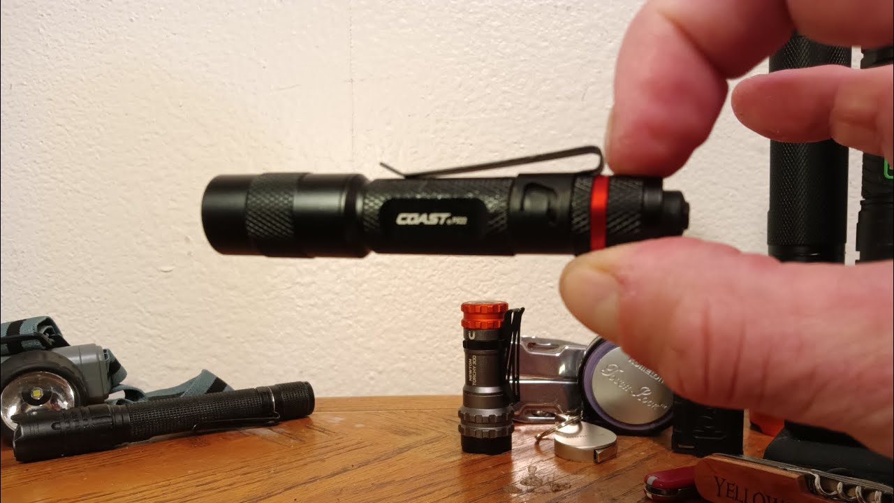 Flashlight Update! Coast PX22 Flashlight w/ Pocket Clip!! 🔦