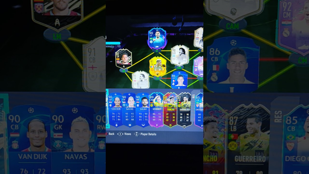 191 fut draft, againnnn🔥 featuring 98 MARADONA, 94 GULLIT, 98 HAZARD, 91 RIO FERDINAND, 93 COMAN🔥🔥🔥.