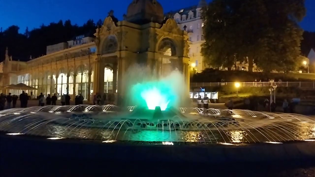 ZPÍVAJÍCÍ FONTÁNA 🔉🎶  Mariánské Lázně