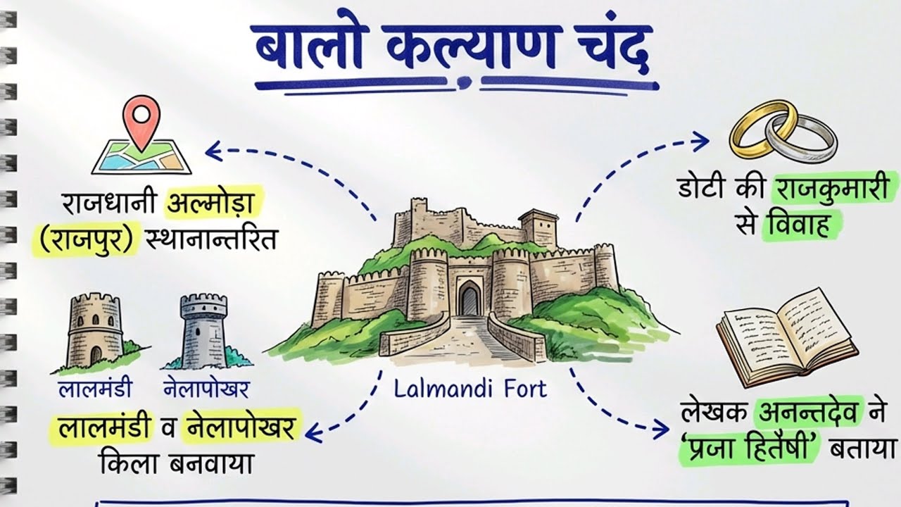 उत्तराखंड का चंद वंश | कुमाऊँ में चंद राजवंश का इतिहास | Uttarakhand History GK 2026