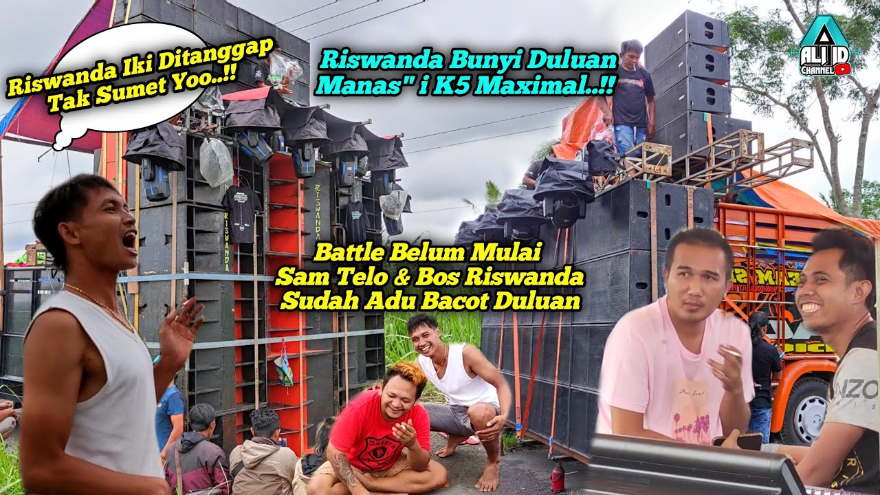 Ngakak, Pemanasan Adu Bacot Bos Riswanda & Sam Telo‼️Riswanda nge Gass Duluan, Bocil Sampai Ampun