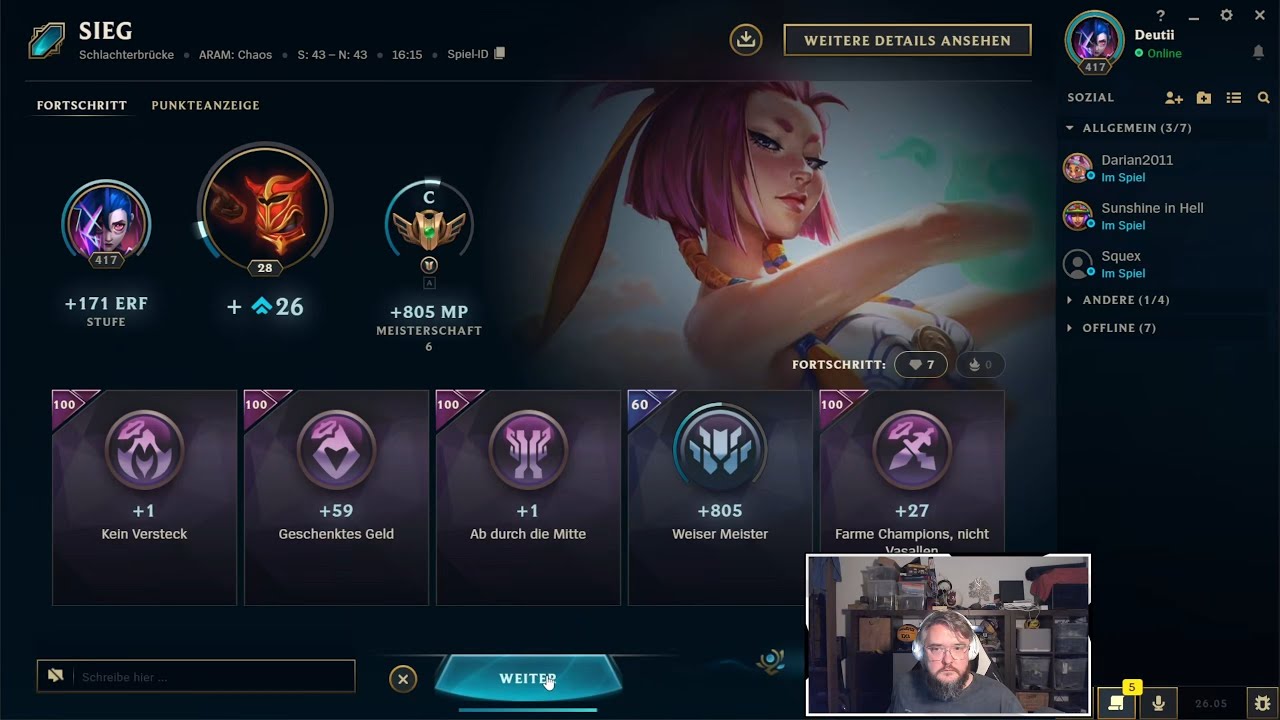 League of Legends | ARAM: CHAOS | Yunara | C | 11.03.2026 | 2