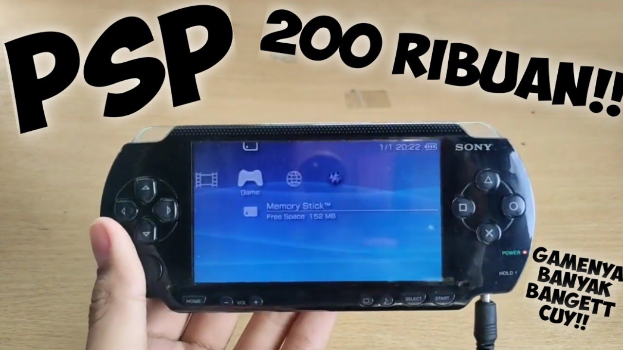 Unboxing dan review PSP | dapet di harga 200k | apakah worth it??
