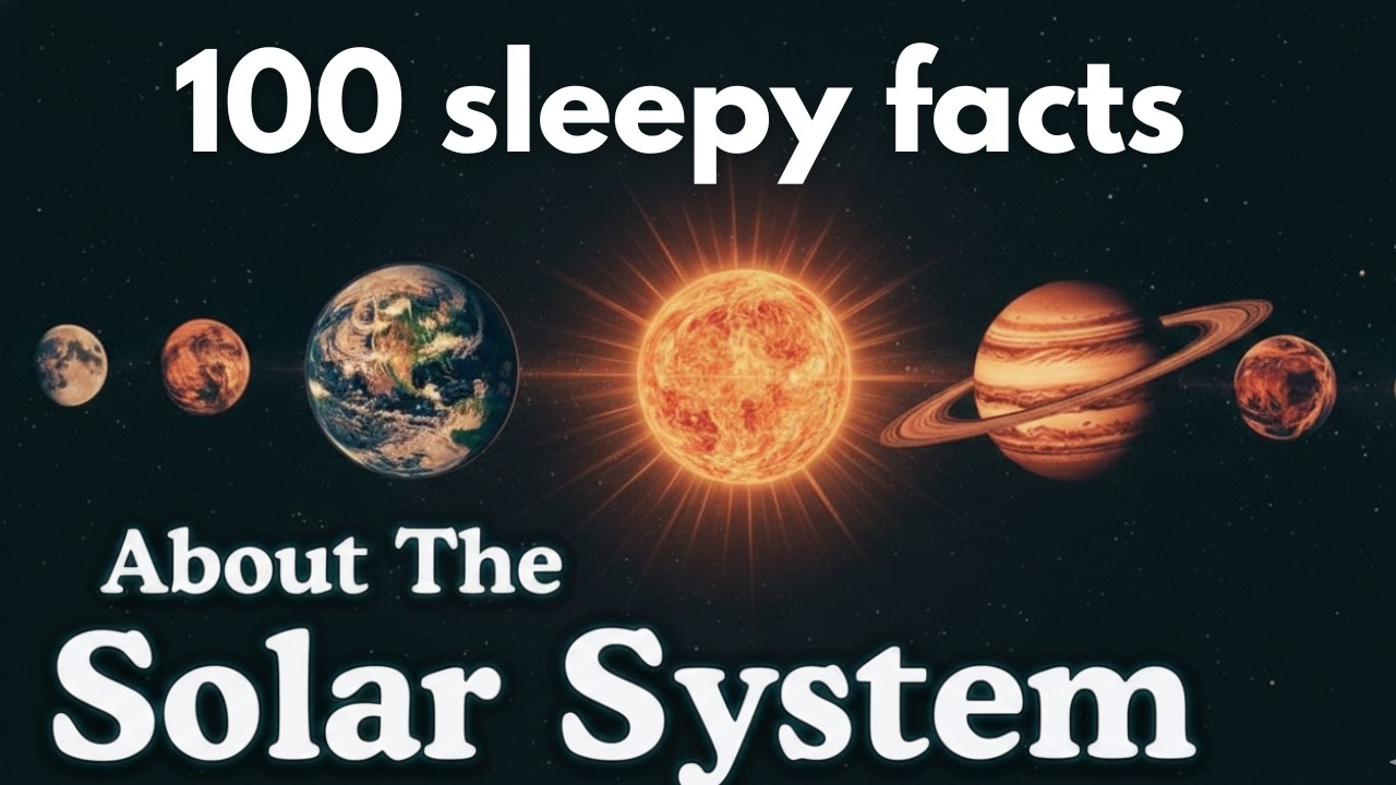 The Most Relaxing Facts About Our Solar System to Fall Asleep To | SLEEP STORY