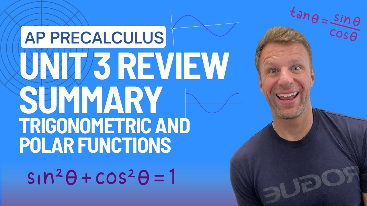 AP Precalculus Unit 3 Summary Review Trigonometric and Polar Functions