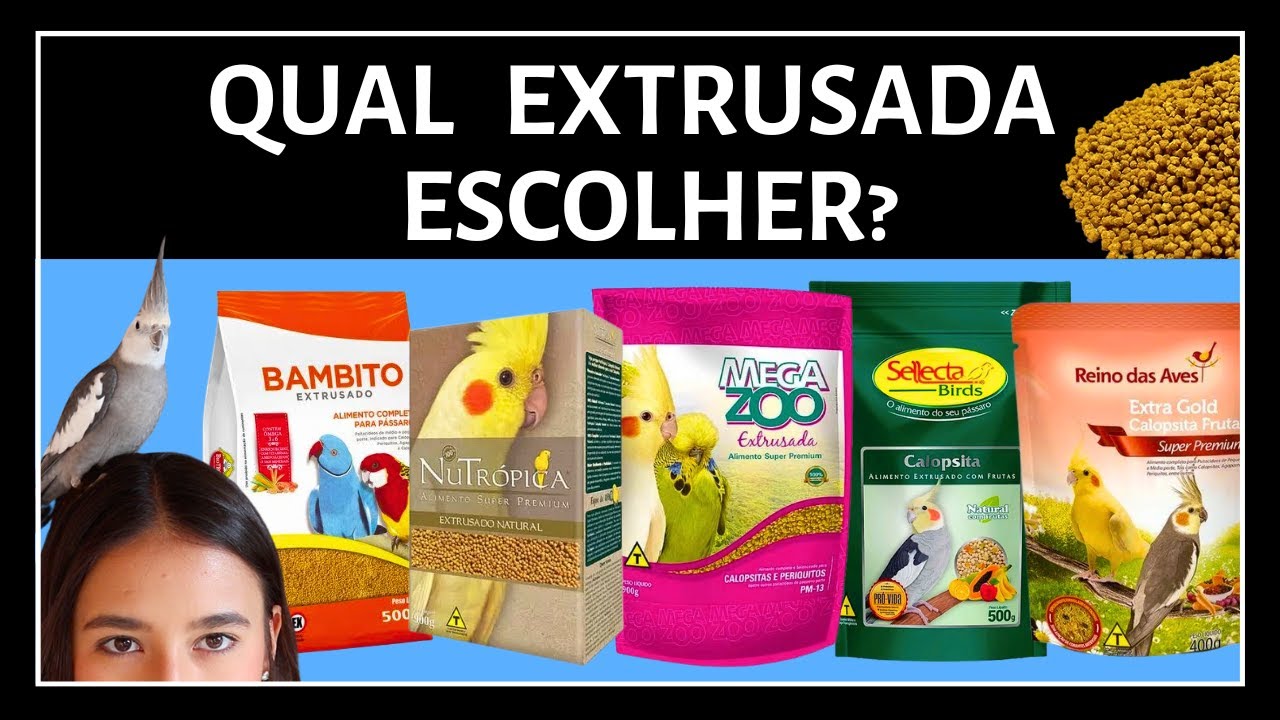 RAÇÕES PARA CALOPSITA / COMO ESCOLHER?