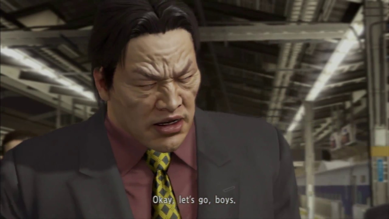 Yakuza 5 -  Akiyama vs Kanai and his Thugs (  Osaka Station ) - No damage, Ex hard, no weapons.