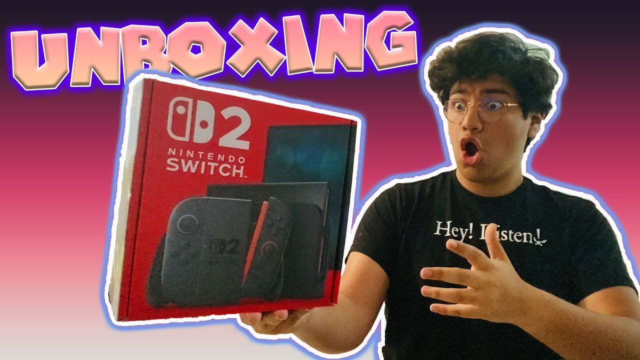 Nintendo Switch 2: Unboxing & Game Testing!