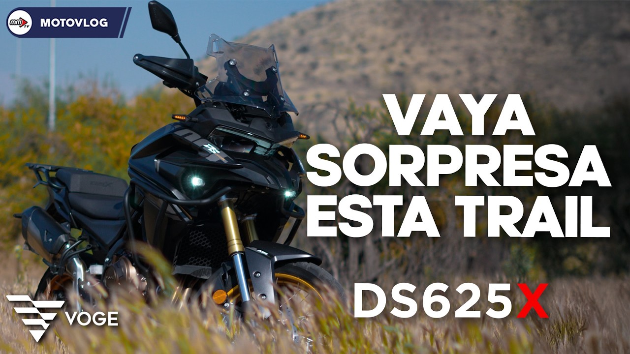 ¿Ideal como primera trail? 🤔Voge DS625X 2025 prueba completa Chile | Review Moto a diario