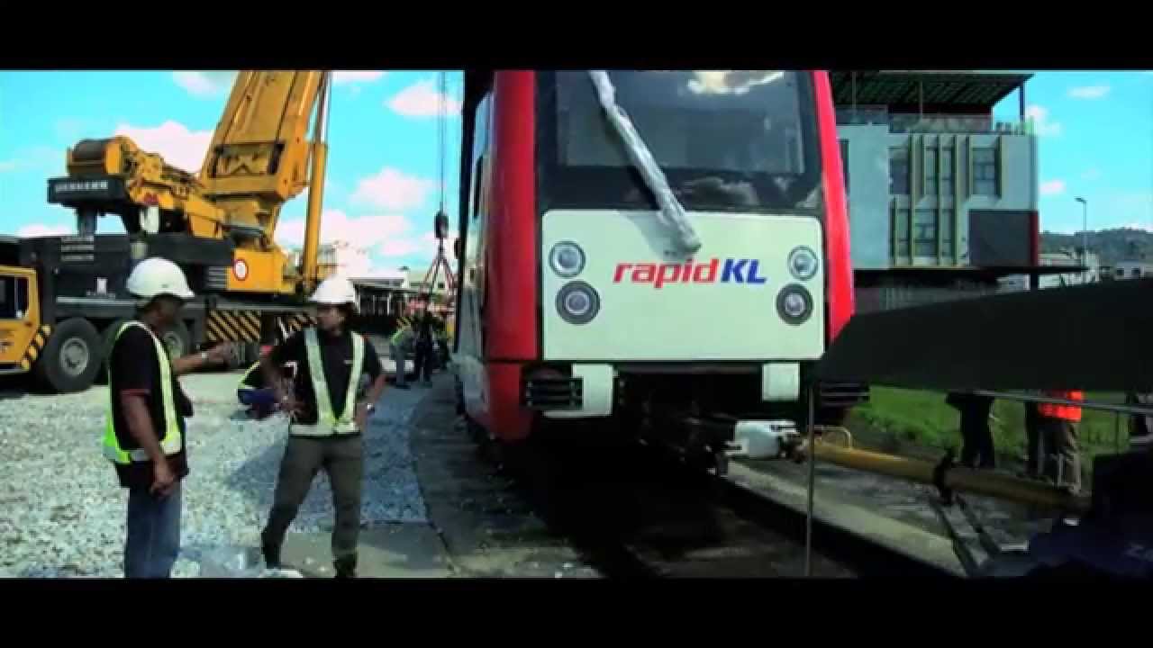 Amy is Here! New Ampang Line Train