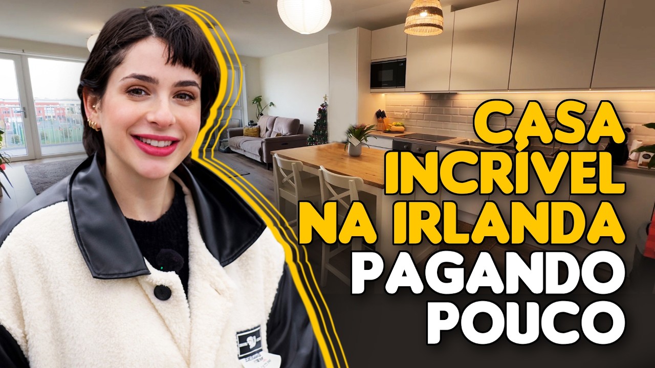ELA CONSEGUIU UM ÓTIMO APARTAMENTO NA IRLANDA