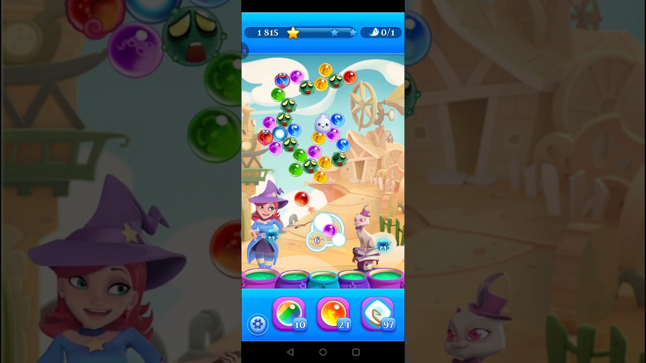 Bubble Witch 2 Saga - Level 5219 Gameplay