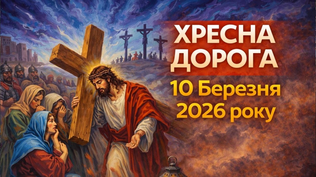 Хресна дорога 2026”, Великий піст, Страсті Христові, 10 березня, Україна