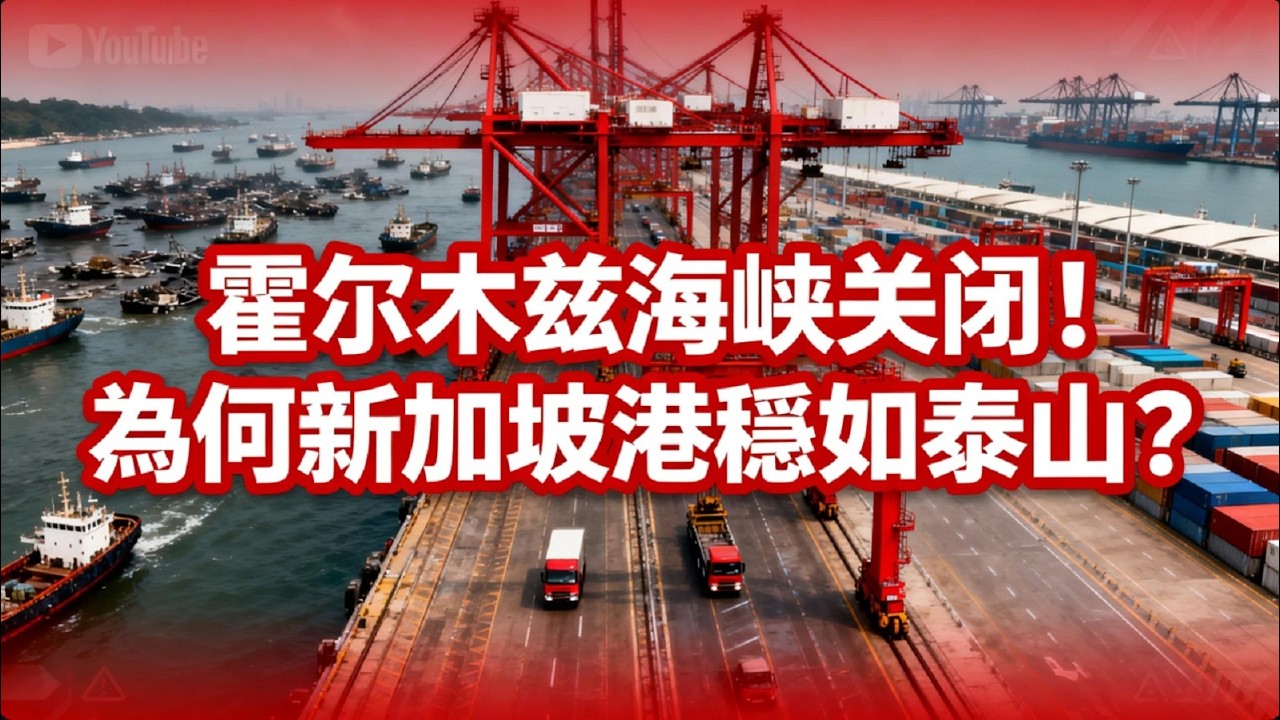 新加坡港口封神！霍爾木茲海峽關閉，為何只有它能穩如泰山？