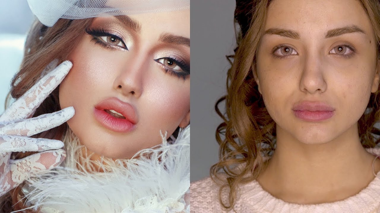 مكياج تكبير العيون المبطنة مع عبير علي Doll Eye Makeup Tutorial by Abeer Ali