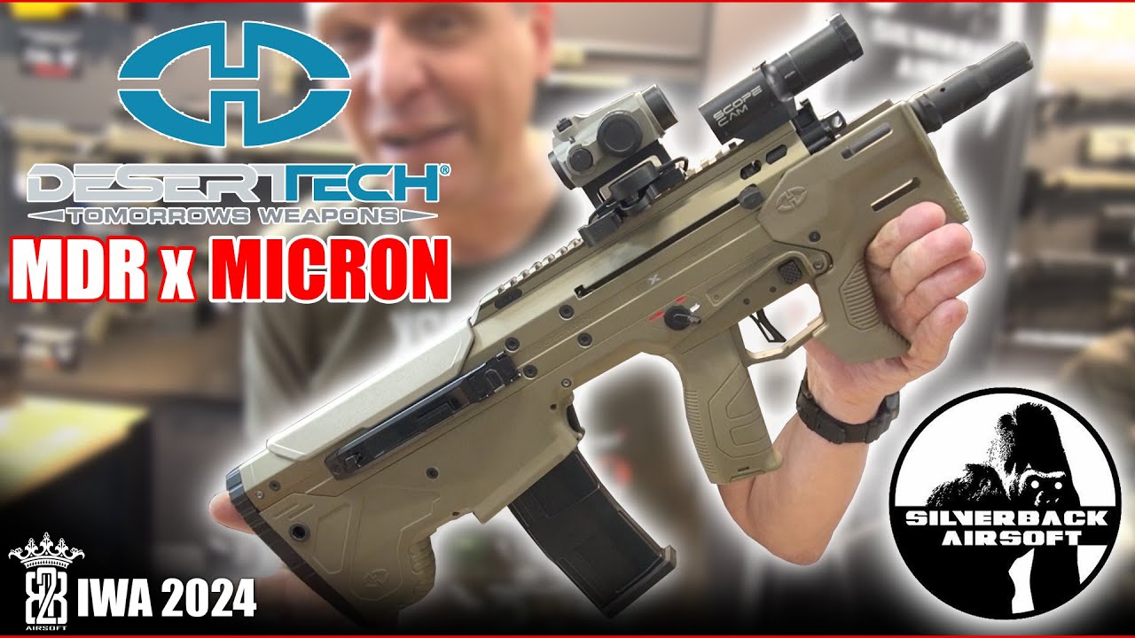 Silverback DESERT TECH MDR MICRON  - IWA 2024 Airsoft
