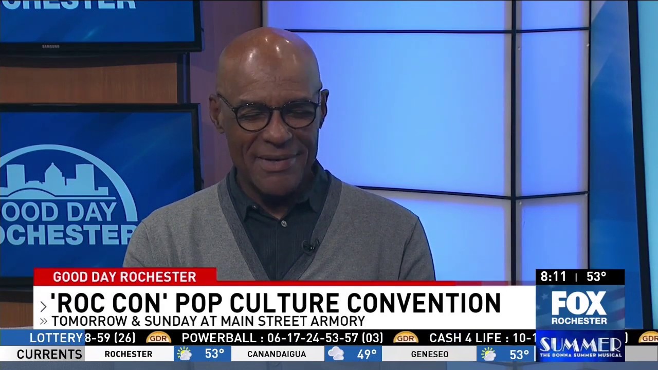 Star Trek's Michael Dorn on Good Day Rochester Part 1