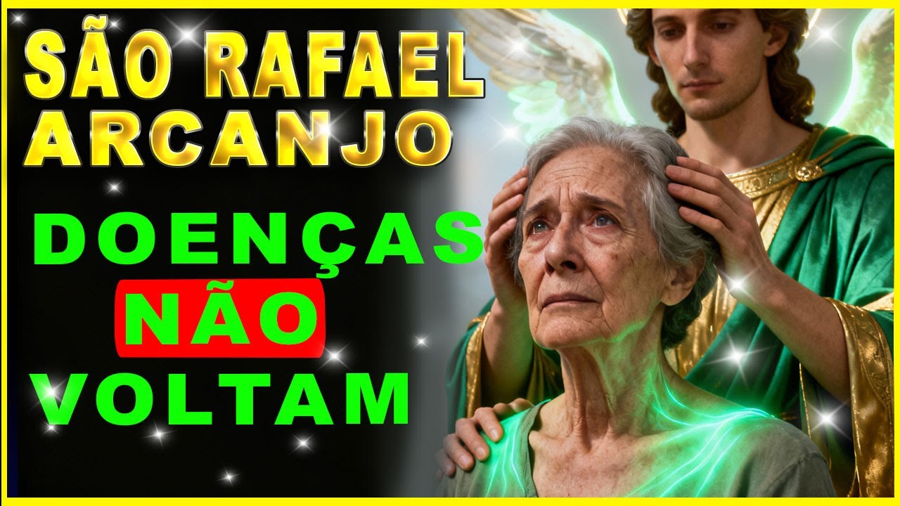 A MAIS FORTE ORAÇÃO AO ARCANJO RAFAEL, Para Doenças Persistentes Que Voltam Sempre