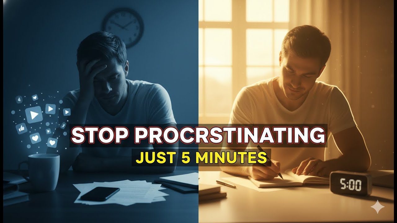 Why You’re Stuck and How the 5-Minute Rule Can Fix Your Life