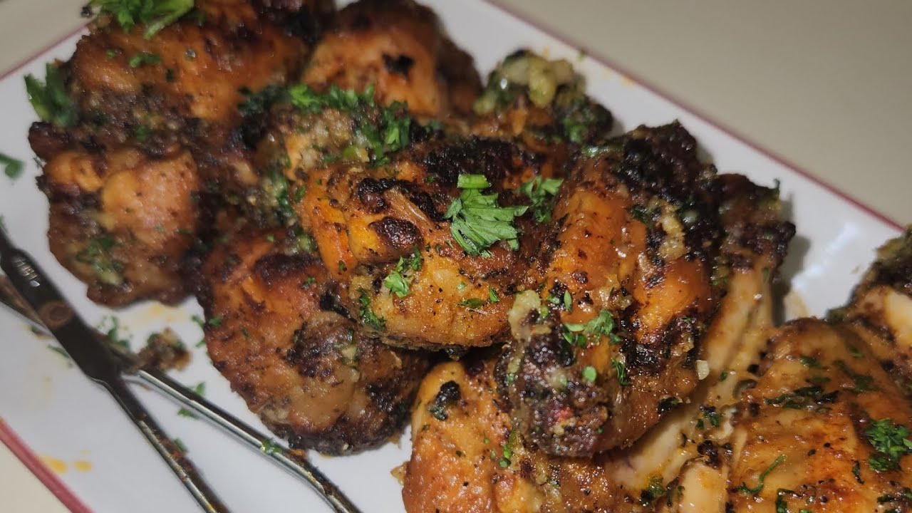 Garlic Parmesan Chicken Wings FULL RECIPE  #garlicParmesanChickenWings 
