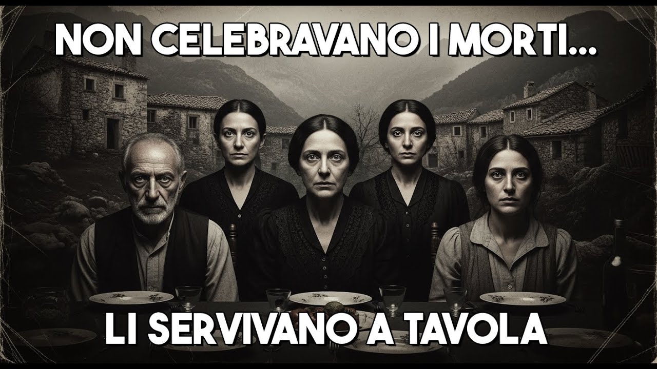 (1868, Sardegna) Il Racconto Orribile del Villaggio che Celebrava Cene con i Scomparsi