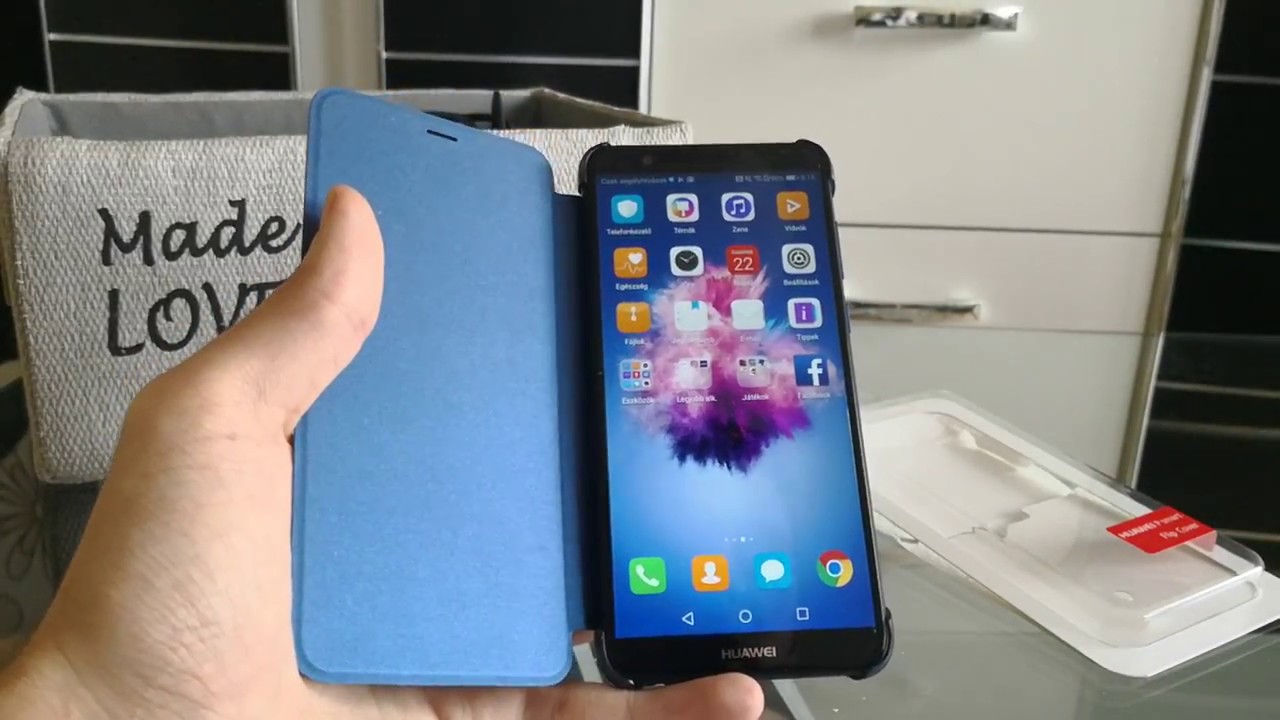 Huawei P Smart Flip Cover bemutató videó