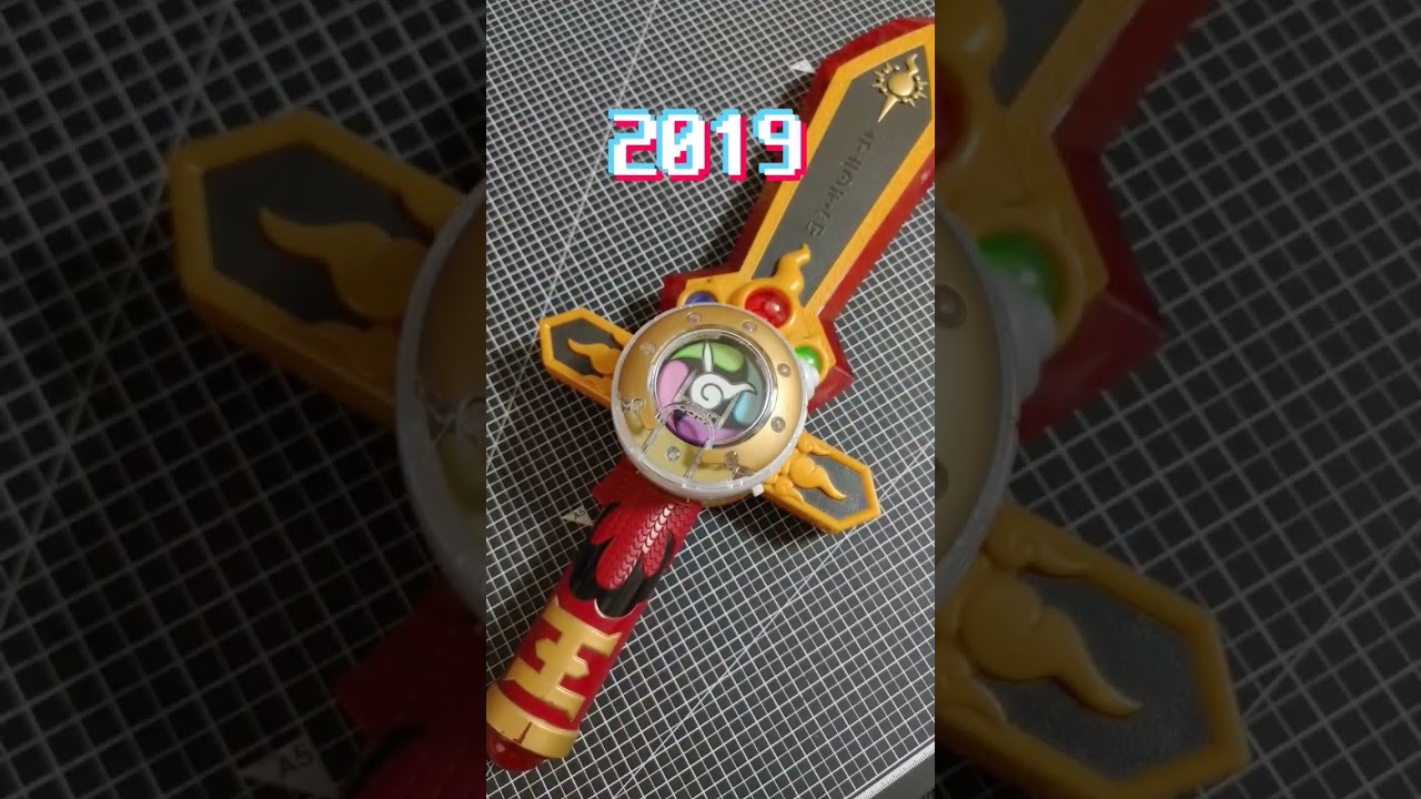 The history of 「Yokai watch」 Toys and Games #shorts