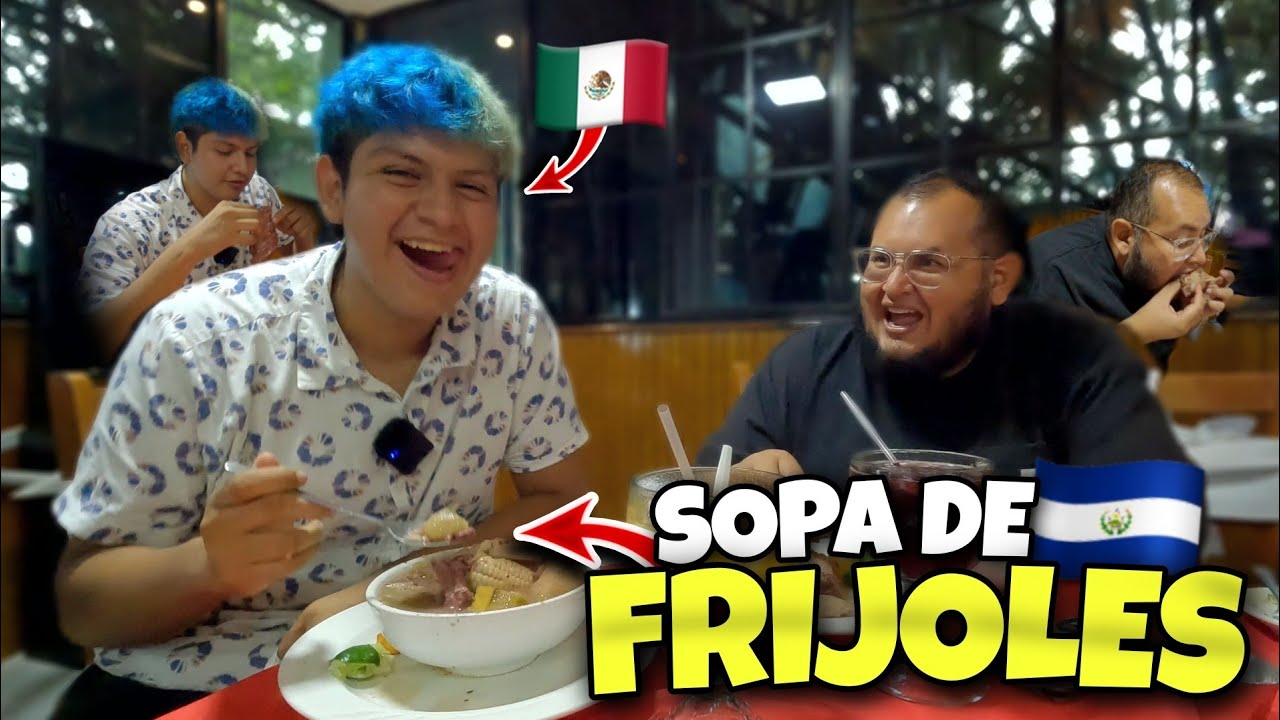 SOPA DE FRIJOLES SALVADOREÑA ¿Que es? ft. @GordoSoyacity @Produccionsoyacity
