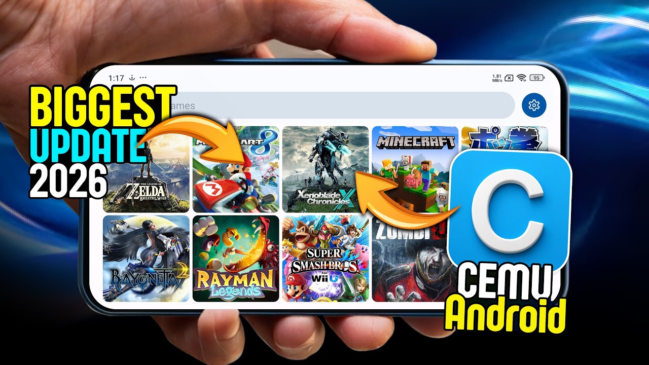 Вышел CEMU Android v0.5.1! Эмулятор Wii U для Android