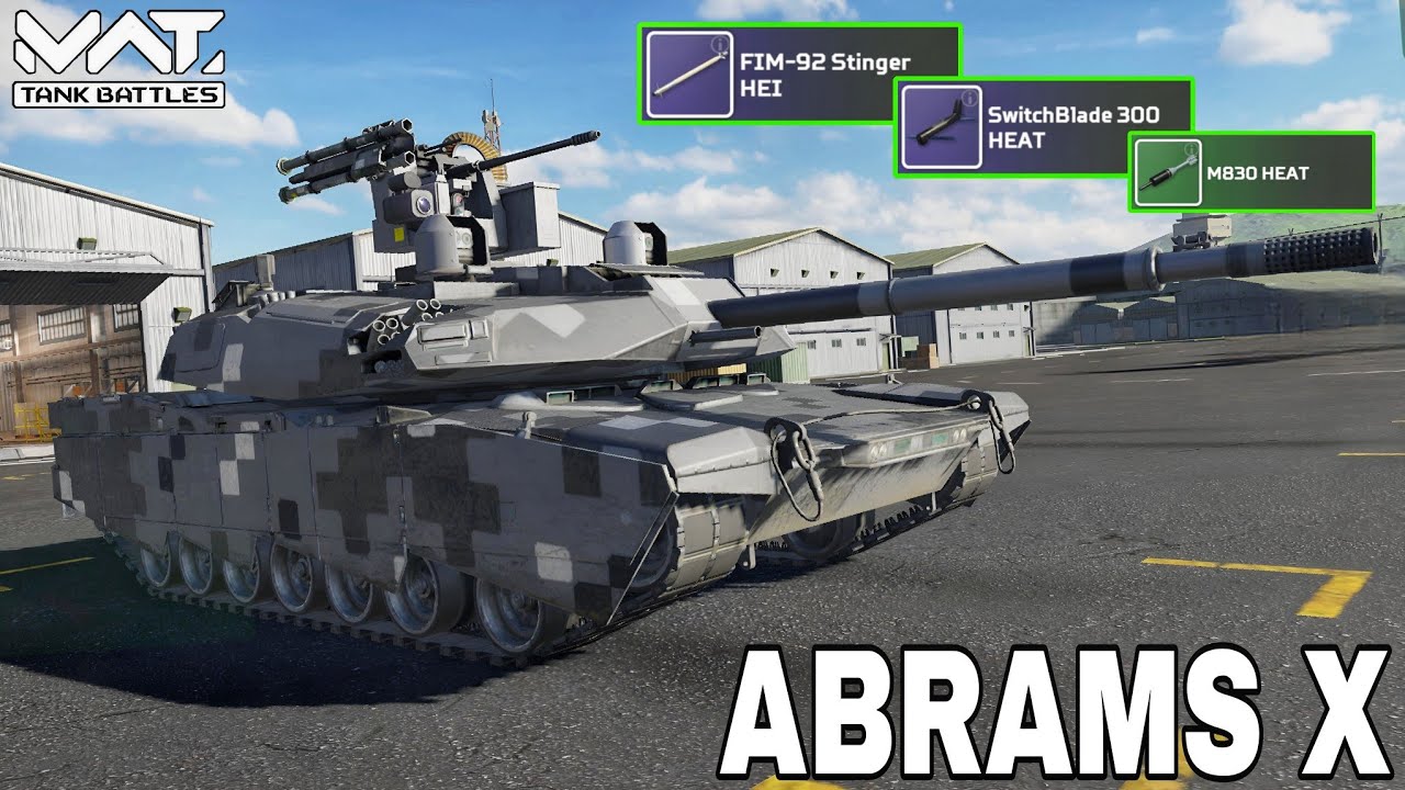 ABRAMS X - Tier 4 Brutal Tank 🔥 MWT : TANK BATTLES