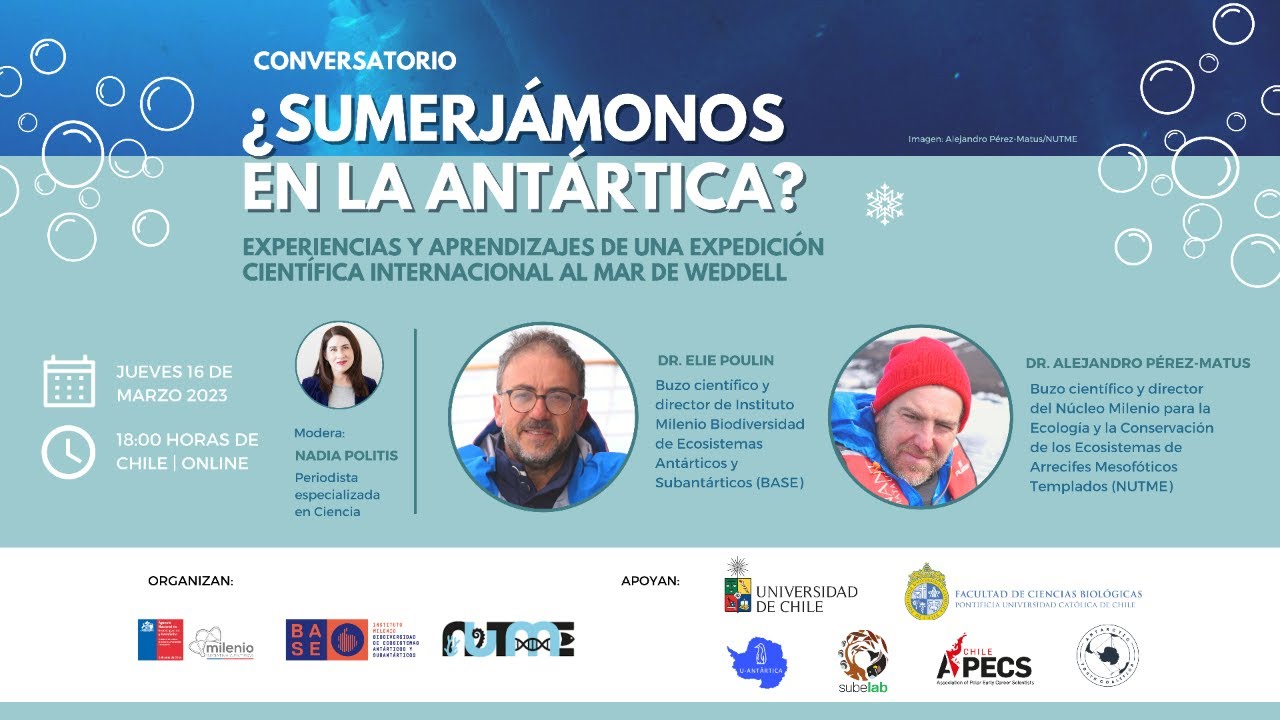 Experiencias y aprendizajes de una expedición científica internacional por Mar de Weddell