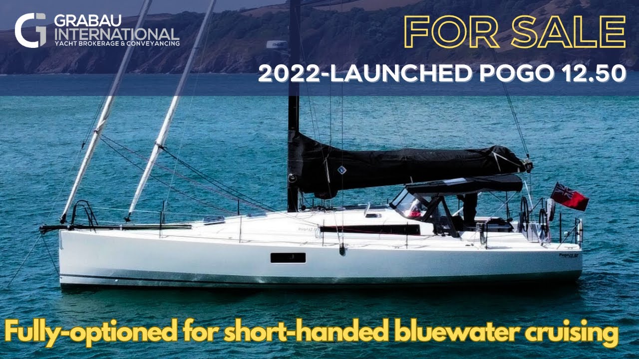 [NOW SOLD] 2022-launched Pogo 12.50 'SARENNE' | Sailing Yacht for sale with Grabau International
