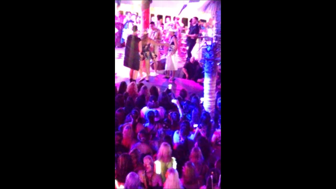 Backstreet Boys Cruise 2014 ABC party fashion show