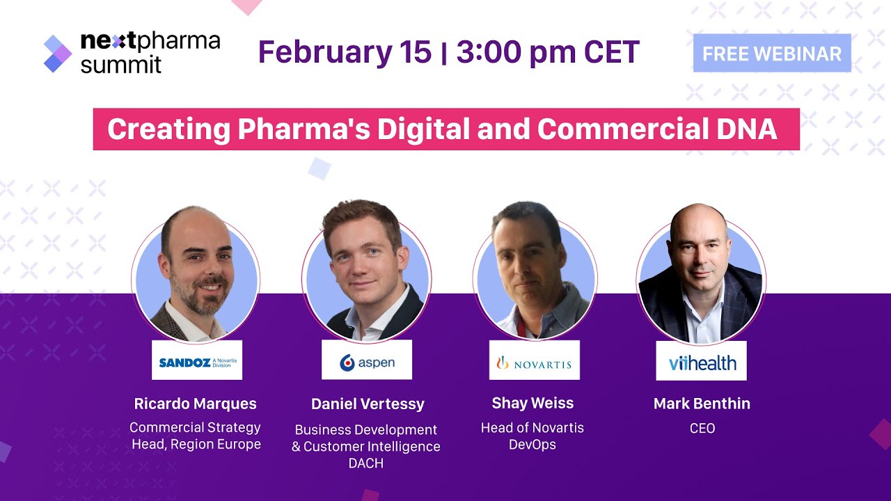 WEBINAR: Creating Pharma's Digital and Commercial DNA