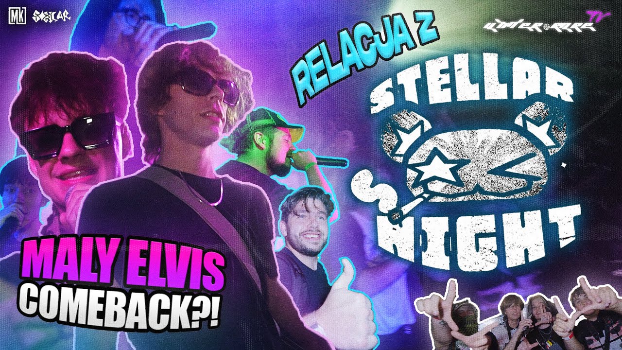 STELLAR NIGHT WARSZAWA VLOG🎥🔮 (MALY ELVIS, VORZU, HESOYAM, 9SSEY, YOUNGESTALAN I INNI...)