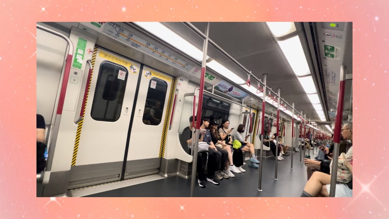 (入夜後隨即轉場) 港鐵東涌綫: K-Train (V613/V813)東涌至南昌行車片段