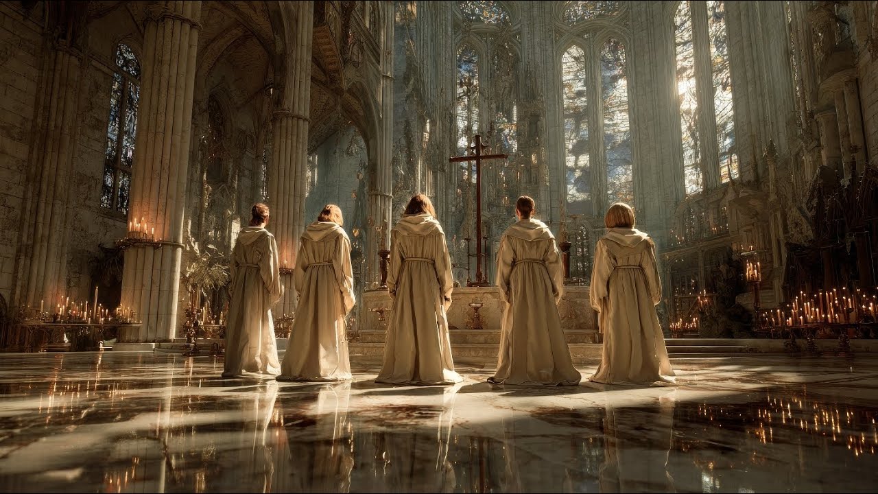 Gregorian Chant for Heavenly Safety ✟ Psalm 4:8 (432Hz) | Sisters of Light