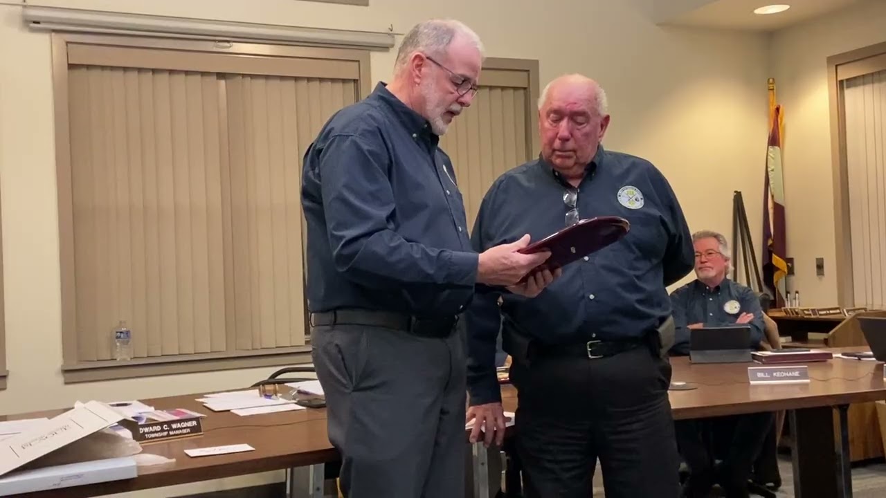 Recognizing Ray Lopez for years of service