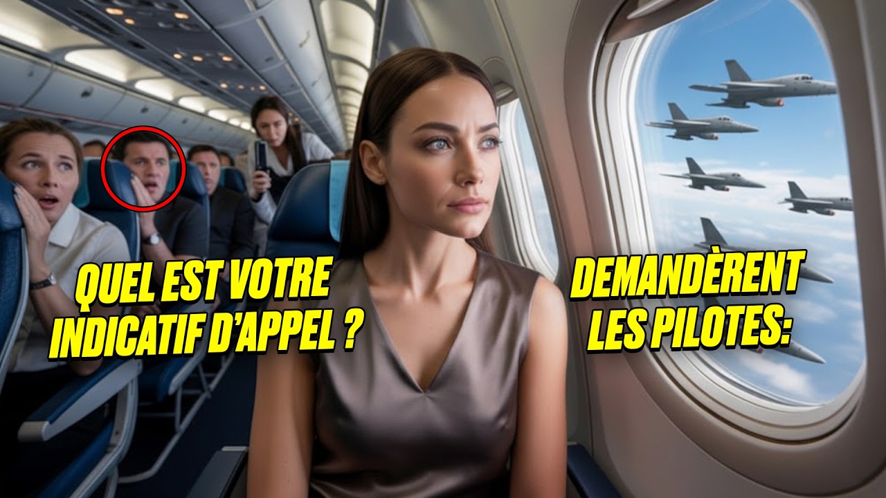 Femme discrète au rang 8 — moteurs en panne, les chasseurs demandent votre indicatif ?