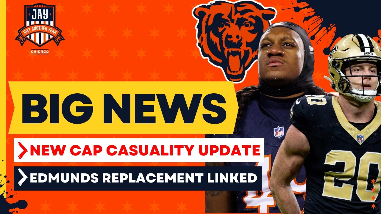 NEWS; Chicago Bears Cutting Tremaine Edmunds Heats Up After Insider Report + Bears Linked To Trade