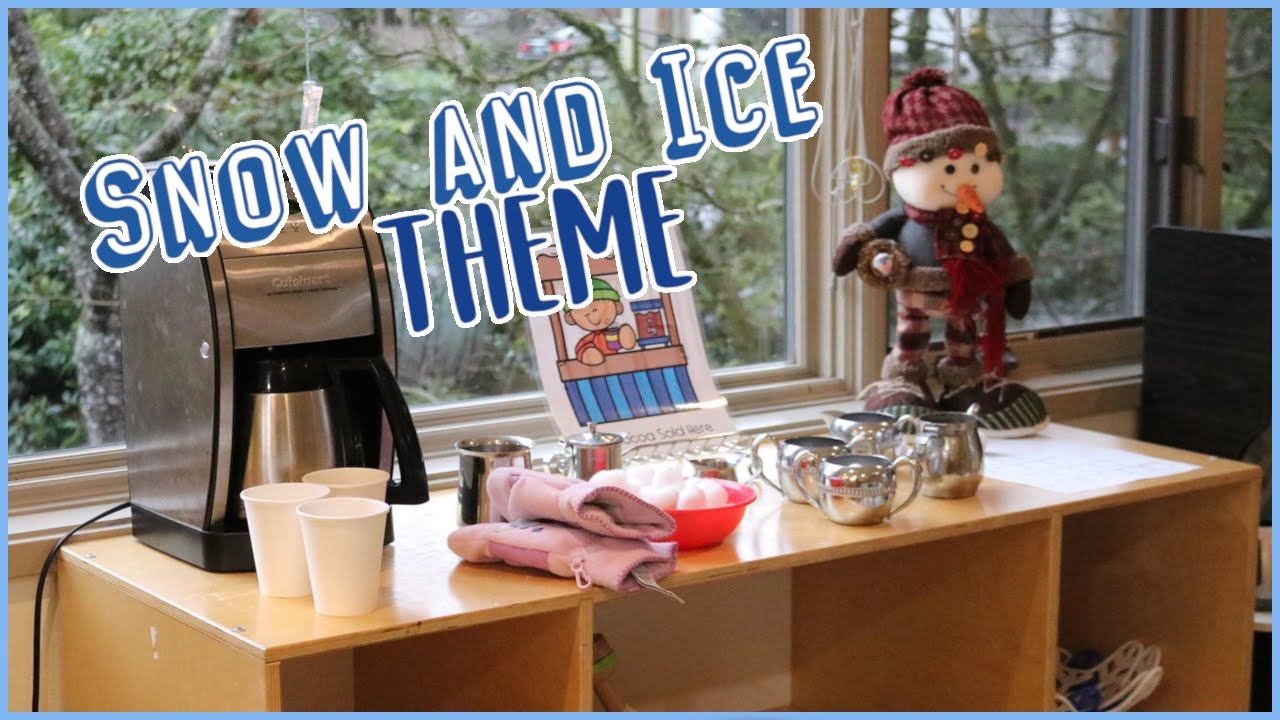 Setting Up the Classroom for the Snow and Ice Theme