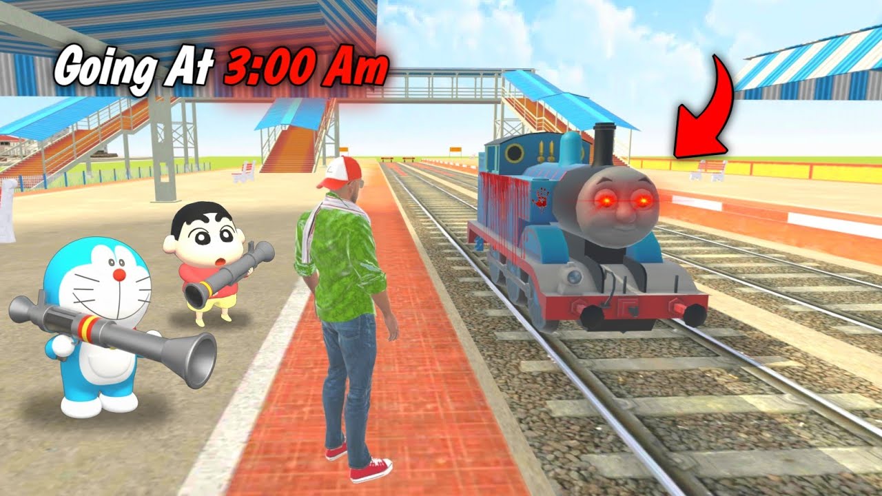 Going to the Railway Station at 3 AM&hellip; Thomas Arrived 😨🚂 Indian Theft Aura 