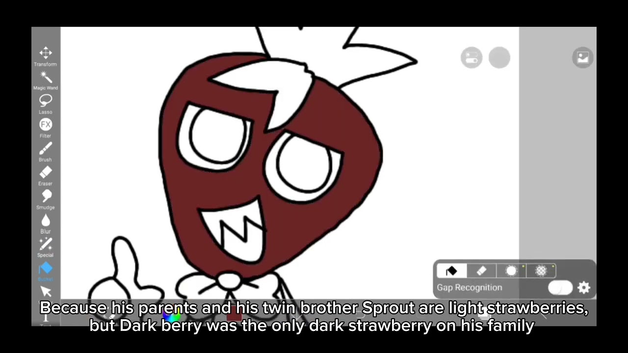 Pov: Emily makes a Dandy's world oc