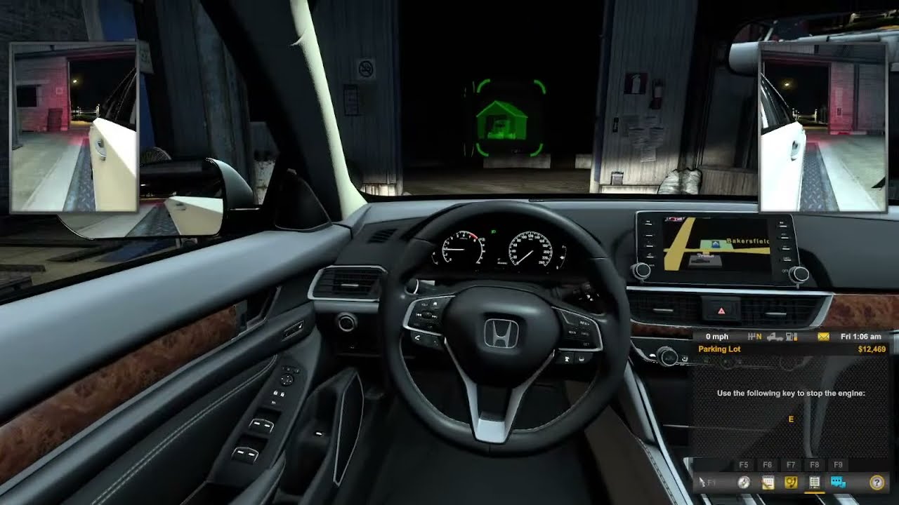 American Truck Simulator - 2021 Honda Accord Sport 2.0T(Steering Wheel)