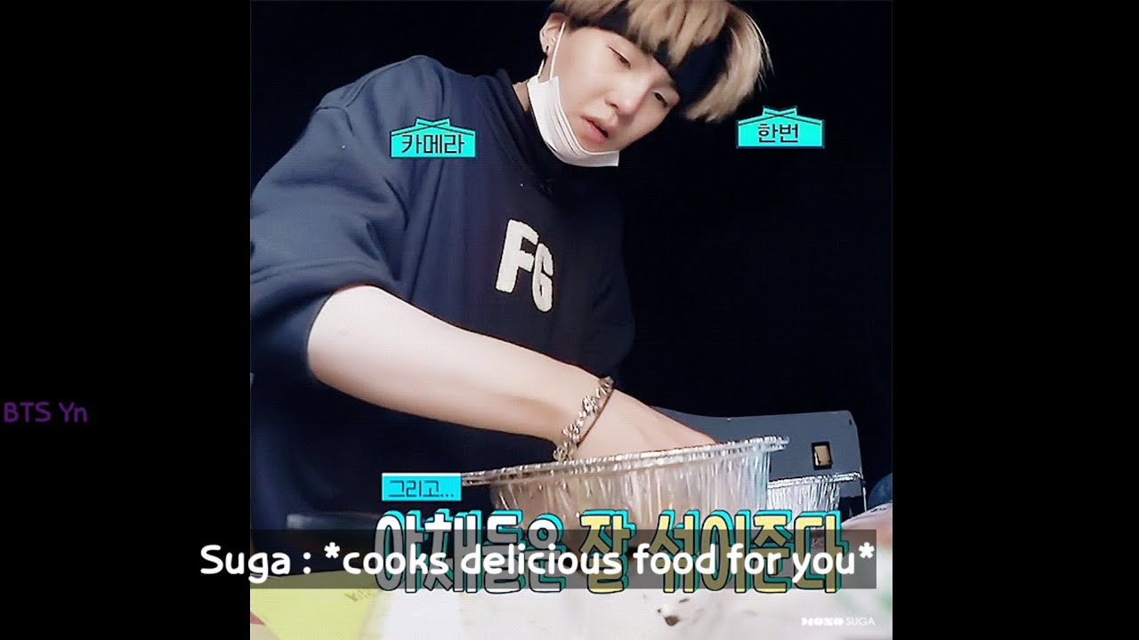 BTS Imagine - When you are on your period and they take care of you a lot